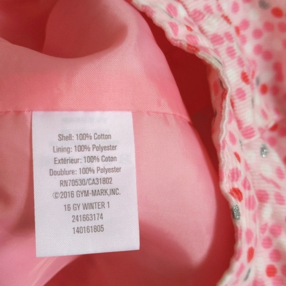 gymboree enchanted winter pink confetti dot corduroy skirt 2T toddler girls - Picture 6 of 7